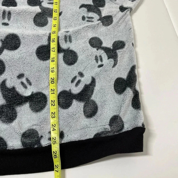 Disney Mickey Fuzzy Fleece Pullover Sweatshirt PJ Top - Picture 7 of 7